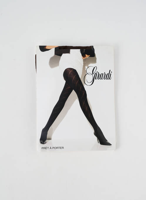 Collants marron GIRARDI pour femme