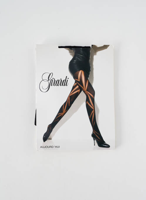 Collants noir GIRARDI pour femme