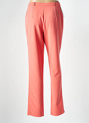 Pantalon slim taille haute taille haute orange FRANCE RIVOIRE femme