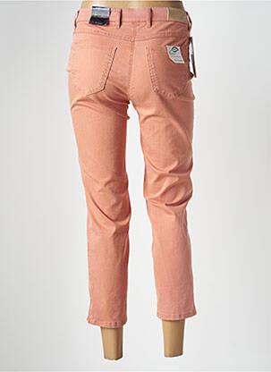 Pantalon 7/8 stretch taille basse rose TONI femme