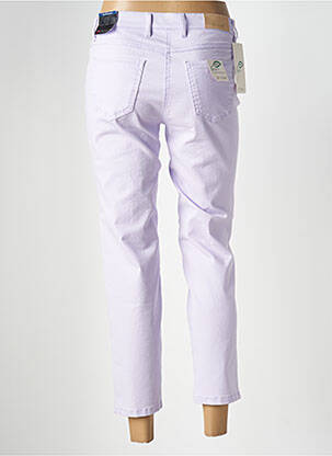 Jeans coupe slim taille basse taille basse violet TONI femme