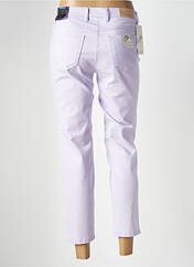 Jeans coupe slim violet TONI pour femme seconde vue