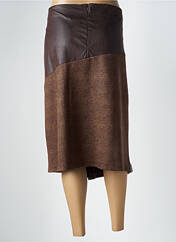 Jupe mi-longue marron MERI & ESCA pour femme seconde vue