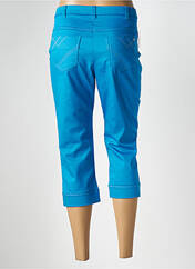 Pantacourt bleu CHRISTINE LAURE pour femme seconde vue