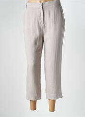 Pantalon 7/8 gris CHRISTINE LAURE pour femme seconde vue