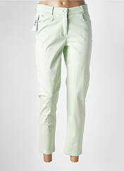 Pantalon 7/8 vert FRANCE RIVOIRE pour femme seconde vue
