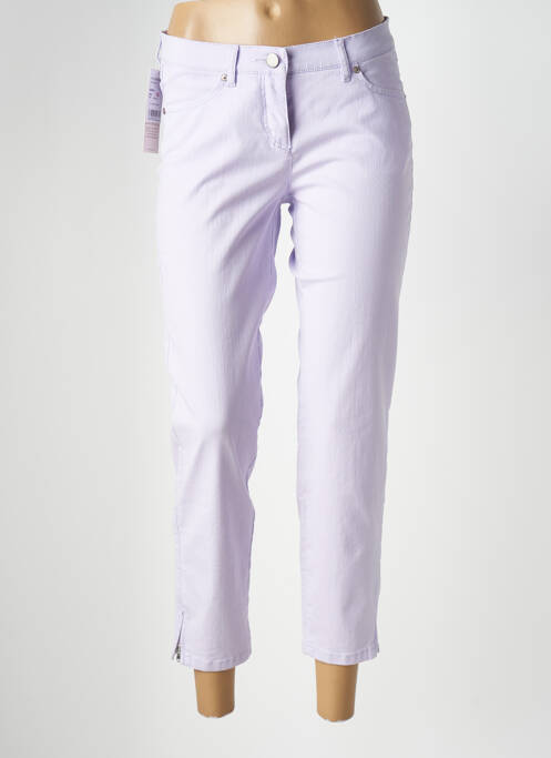 Jeans coupe slim violet TONI pour femme