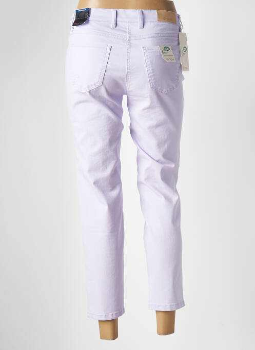 Jeans coupe slim violet TONI pour femme