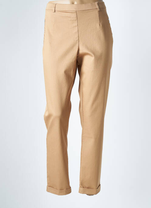Jegging marron CHRISTINE LAURE pour femme