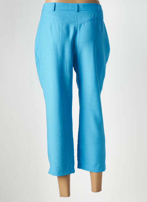 Pantacourt bleu CHRISTINE LAURE femme