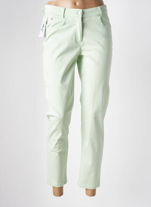 Pantalon 7/8 vert FRANCE RIVOIRE pour femme