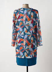 Robe mi-longue bleu GREGORY PAT pour femme seconde vue