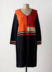 Robe mi-longue noir CHRISTINE LAURE pour femme seconde vue
