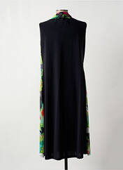 Robe mi-longue noir MALOKA pour femme seconde vue
