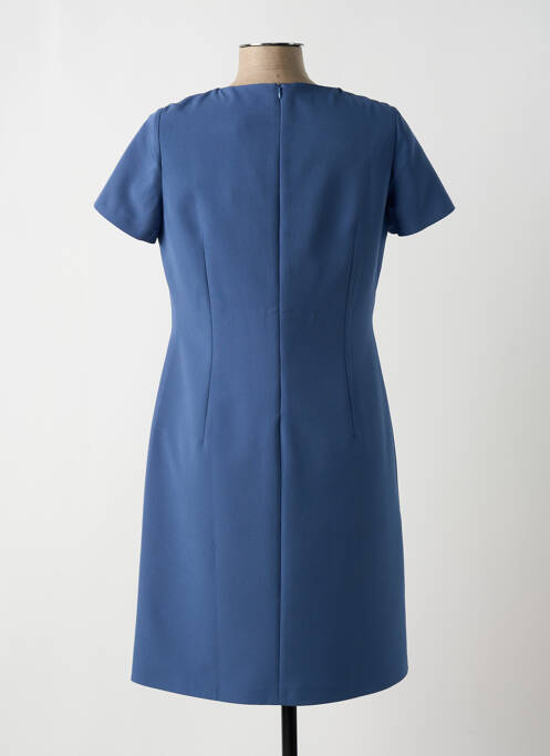 Robe mi-longue bleu FRANCE RIVOIRE pour femme