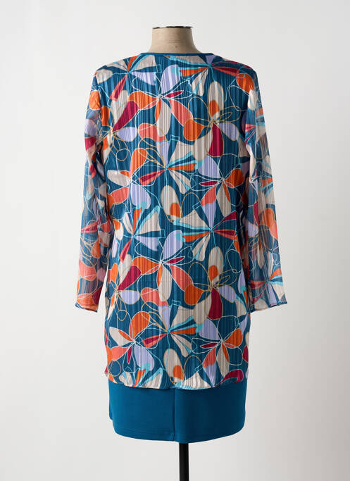 Robe mi-longue bleu GREGORY PAT pour femme