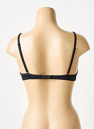 Haut de maillot de bain stretch haut soutien-gorge moulé noir CHERRY BEACH femme