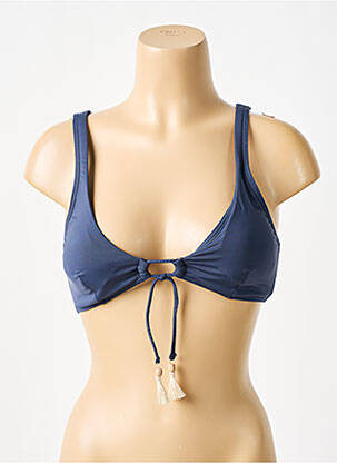 Haut de maillot de bain stretch haut soutien-gorge avec mousse de rembourrage amovible bleu ESPRIT femme