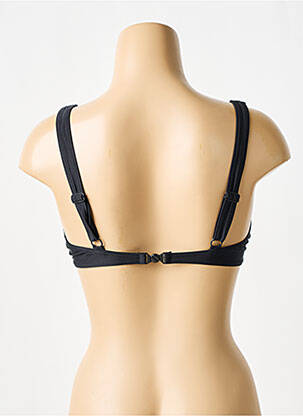 Haut de maillot de bain stretch haut soutien-gorge emboitant noir SUNMARIN femme