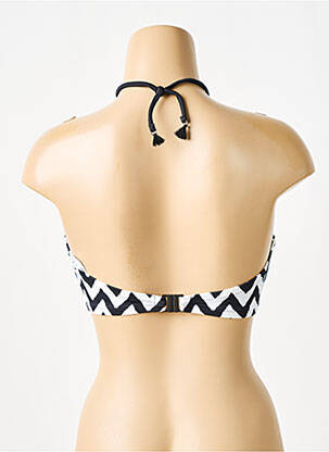 Haut de maillot de bain stretch haut bandeau noir FREYA femme
