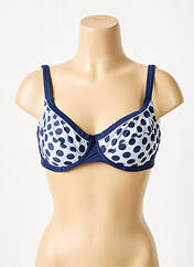 Haut de maillot de bain bleu ROSE POMME pour femme seconde vue