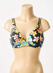 Haut de maillot de bain noir CHERRY BEACH pour femme seconde vue
