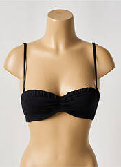 Haut de maillot de bain noir CHERRY BEACH pour femme seconde vue