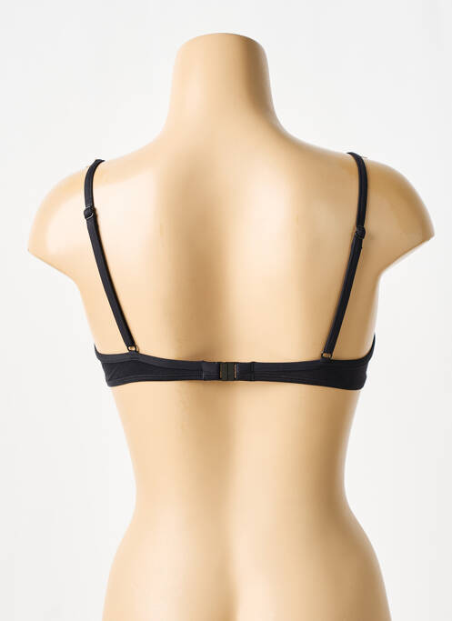 Haut de maillot de bain stretch haut soutien-gorge moulé noir CHERRY BEACH femme