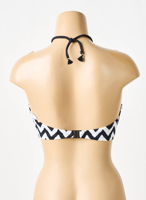 Haut de maillot de bain stretch haut bandeau noir FREYA femme