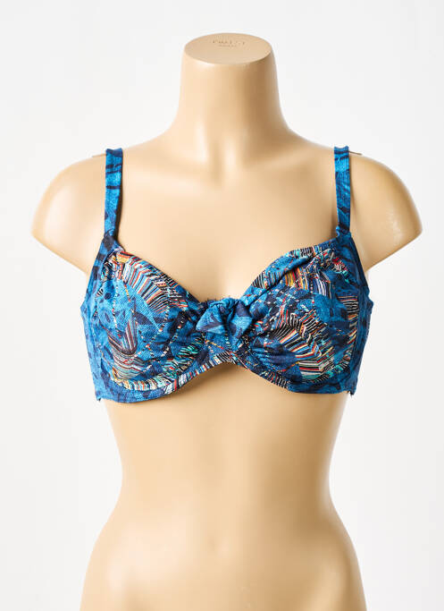Haut de maillot de bain bleu ROSE POMME pour femme