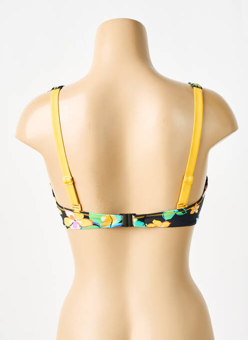 Haut de maillot de bain noir CHERRY BEACH pour femme