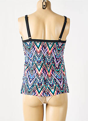 Haut de maillot de bain stretch haut soutien-gorge emboitant bleu SUNMARIN femme