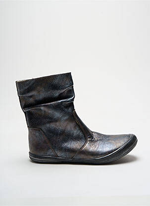 Bottines/boots tissage satiné gris BELLAMY fille