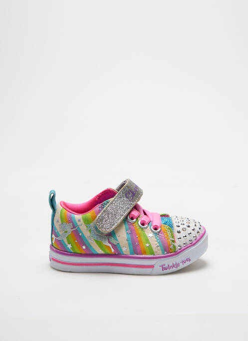 Baskets violet SKECHERS pour fille