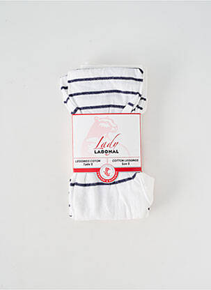 Legging tissage jersey bleu LABONAL femme