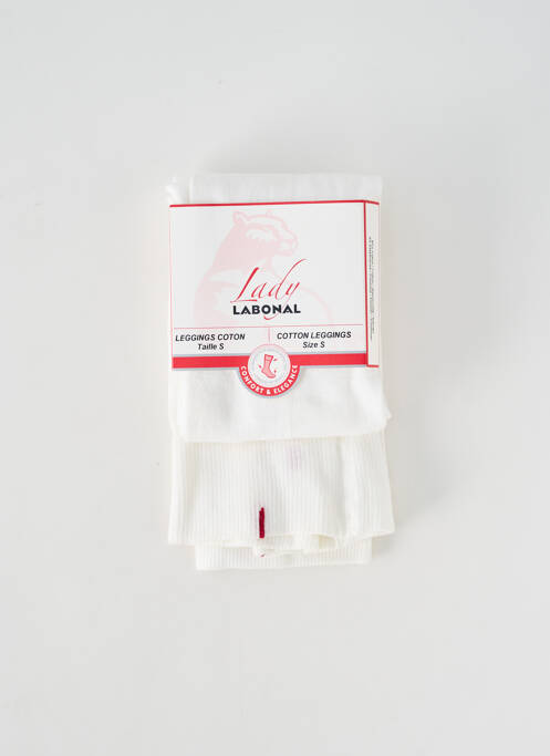 Legging blanc LABONAL pour femme