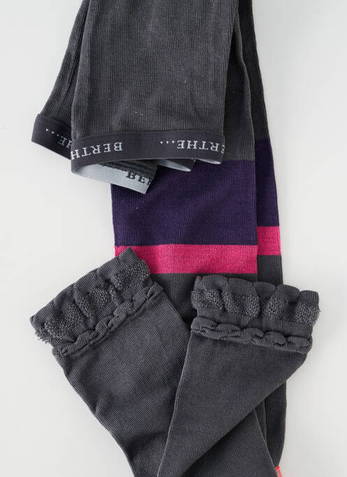 Legging gris BERTHE AUX GRANDS PIEDS pour femme