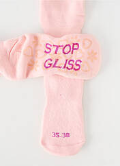 Chaussettes rose FAMACO pour fille seconde vue