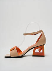 Sandales/Nu pieds orange METAMORF'OSE pour femme seconde vue