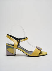 Sandales/Nu pieds jaune METAMORF'OSE pour femme seconde vue