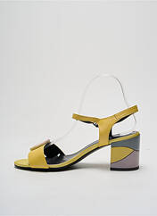 Sandales/Nu pieds jaune METAMORF'OSE pour femme seconde vue