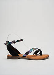 Tongs noir ELUE PAR NOUS pour femme seconde vue