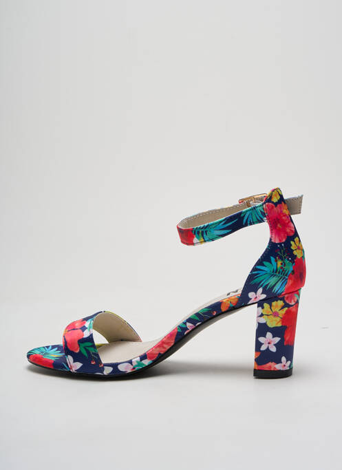 Sandales/Nu pieds bleu ELUE PAR NOUS pour femme