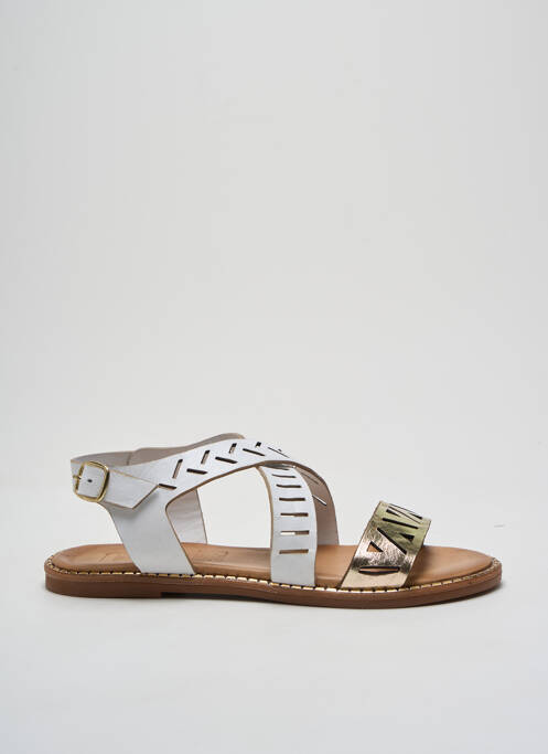 Sandales/Nu pieds or ELUE PAR NOUS pour femme