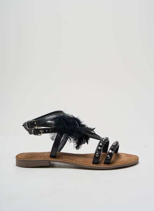 Sandales/Nu pieds noir METAMORF'OSE pour femme