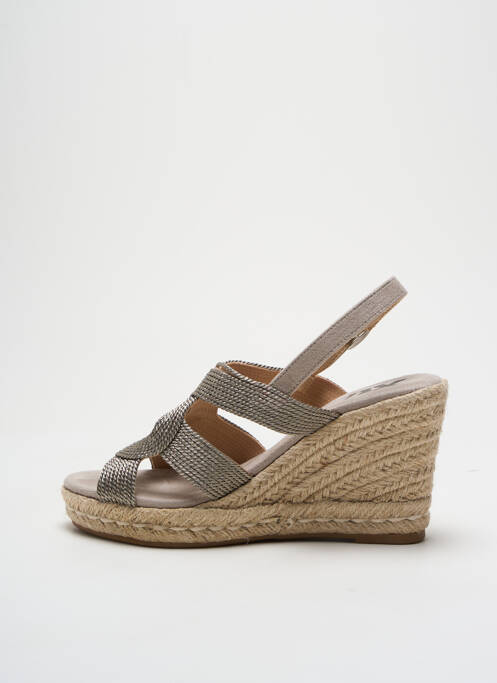 Espadrilles gris XTI pour femme