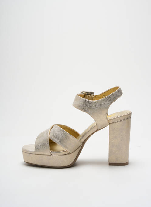 Sandales/Nu pieds or XTI pour femme