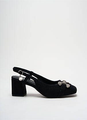 Escarpins fermeture boucle(s) talon de 4 à 6cm noir XTI femme