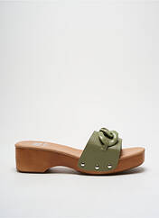 Mules/Sabots vert XTI pour femme seconde vue