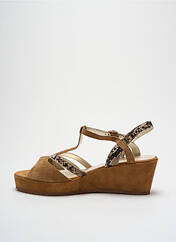 Sandales/Nu pieds marron SWEET pour femme seconde vue
